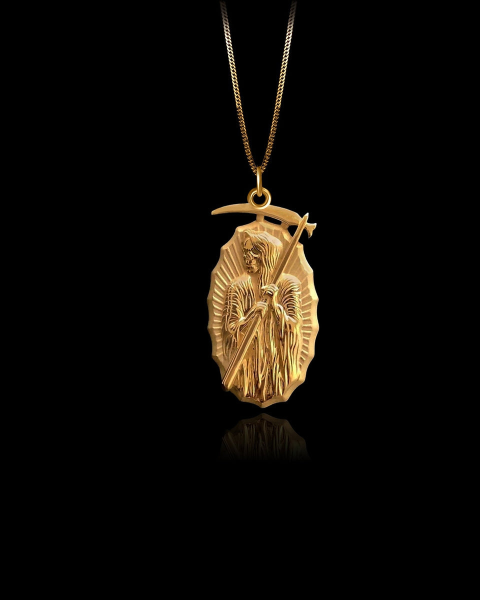 Wholesale White Santa Muerte Custom Prayer Candles