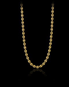 14K Solid Gold Mariner Chain (Thick)