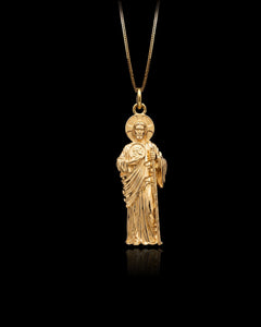 Gold St Jude Pendant