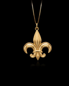 MINI Fleur De Lis Pendant (23.5 mm)