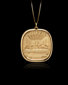 Gold Last Supper Pendant