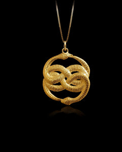 Gold Auryn Pendant