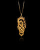 Gold Celtic Dragon Pendant