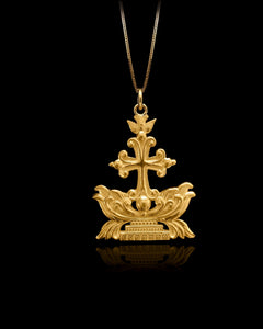 Gold Cross of St Thomas Pendant
