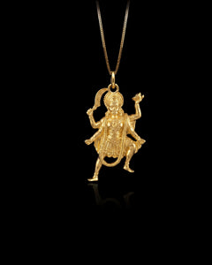 Gold Kali Pendant