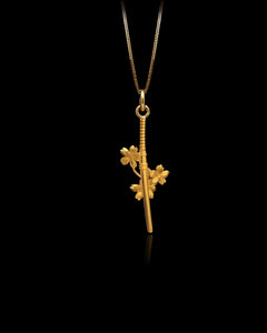 Gold Katana Pendant