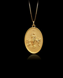 Mary Undoer of Knots Pendant