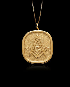 Gold Mason Pendant
