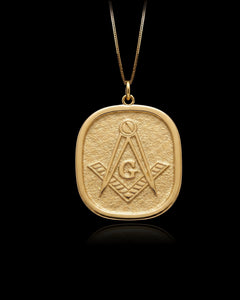 Gold Mason Pendant