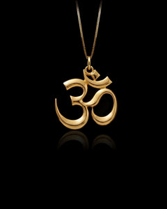 Gold Om Pendant