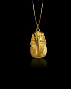 Gold Pharaoh Pendant
