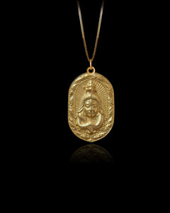 Gold Shiva Emblem Pendant
