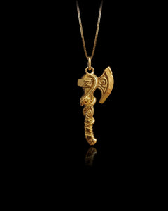 Snake Axe Pendant