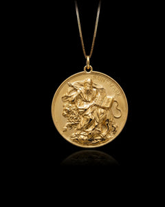Gold St Mark Pendant