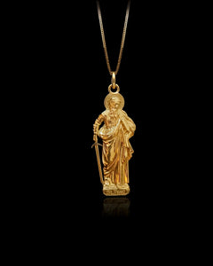 Gold St Paul Pendant