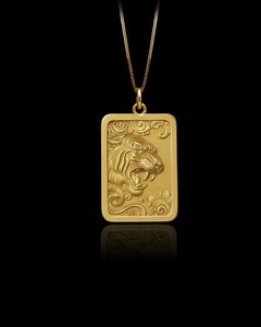 Gold Tiger Pendant