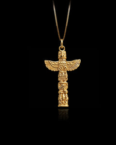 Gold Totem Pendant