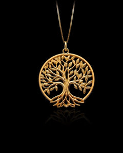 Gold Tree of Life Pendant