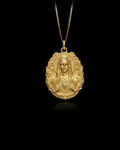 MINI Virgin Mary Radiance Pendant (24.5 mm)