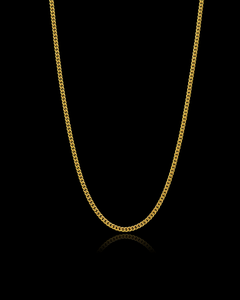 14K Solid Gold Curb Chain