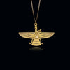 Gold Faravahar Pendant