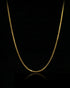 14K Solid Gold Square Box Chain (1.4 mm)