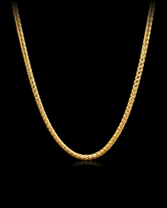 14K Solid Gold Franco Chain