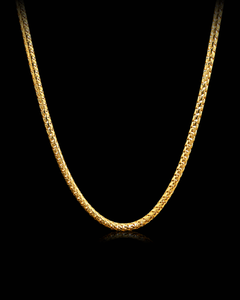 14K Solid Gold Franco Chain