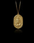 Gold Shiva Emblem Pendant