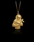 Gold St Francis Pendant
