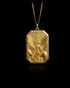Gold St Michael Valor Pendant