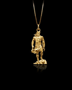 Gold Zeus Pendant