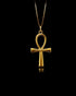 Gold Divine Ankh Pendant