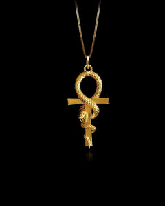 Gold Sacred Ankh Pendant