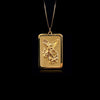 Gold Archangel St Michael Pendant 11
