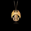 Gold St Michael Pendant 4