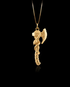 Snake Axe Pendant