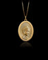 Gold Radiant Buddha Pendant