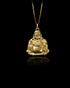Gold Buddha of Fortune Pendant