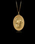 Gold Taurus Pendant