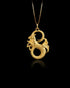 Gold Capricorn Pendant