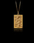 Gold King of Hearts Pendant
