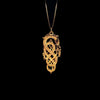 Gold Celtic Dragon Pendant