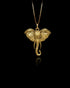 Gold Elephant Pendant