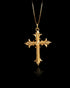 Gold Eternal Cross Pendant