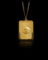 Gold Eye of Protection Pendant
