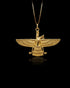 Gold Faravahar Pendant
