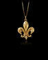 Gold Fleur de Lis Pendant