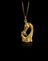 Gold Giraffe Pendant