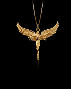 Gold Angel Pendant